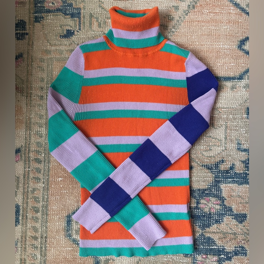 Striped Turtleneck Maeve by Anthropologie